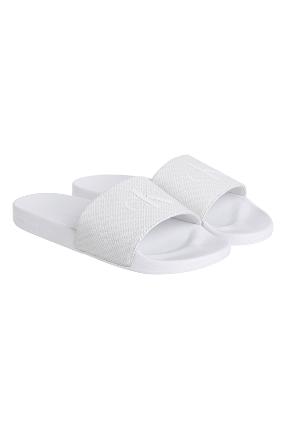 Calvin Klein Jeans Erkek Slide Aop Print Terlik YM0YM01269P0Q Gri Calvin Klein Jeans Erkek Slide Aop Print Terlik YM0YM01269P0Q Gri