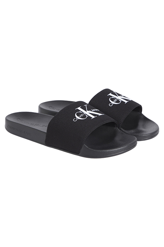 Calvin Klein Jeans Erkek Slide Monogram Cv Terlik YM0YM012710GJ Siyah Calvin Klein Jeans Erkek Slide Monogram Cv Terlik YM0YM012710GJ Siyah