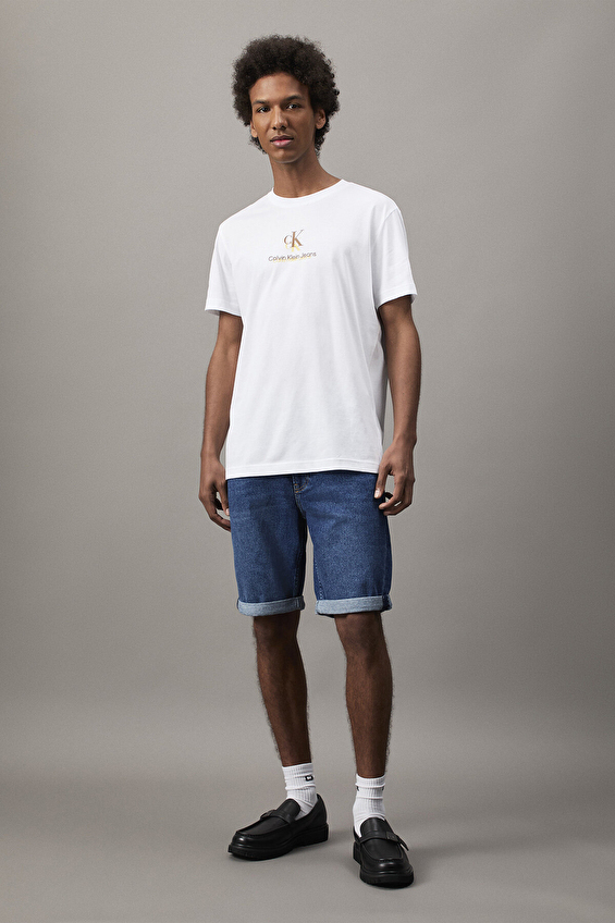 Calvin Klein Jeans Erkek Şort J30J327184 Denım Calvin Klein Jeans Erkek Şort J30J327184 Denım