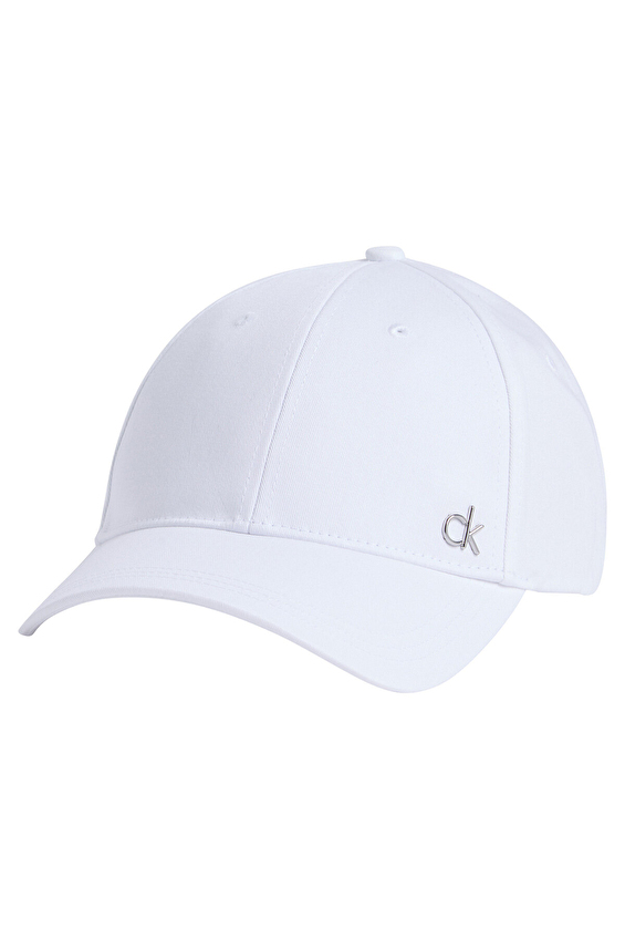 Calvin Klein Kadın Kep Şapka K60K613102YAF Beyaz Calvin Klein Kadın Kep Şapka K60K613102YAF Beyaz