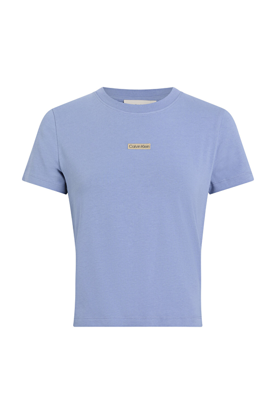 Calvin Klein Jeans Kadın Tişört J20J225524 Mavi Calvin Klein Jeans Kadın Tişört J20J225524 Mavi