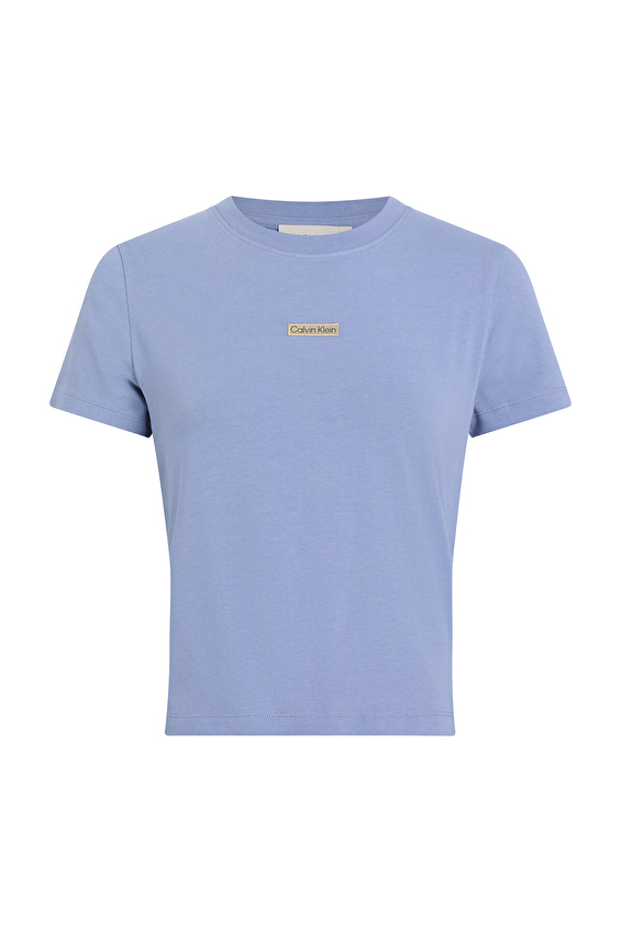 Calvin Klein Jeans Kadın Tişört J20J225524 Mavi Calvin Klein Jeans Kadın Tişört J20J225524 Mavi