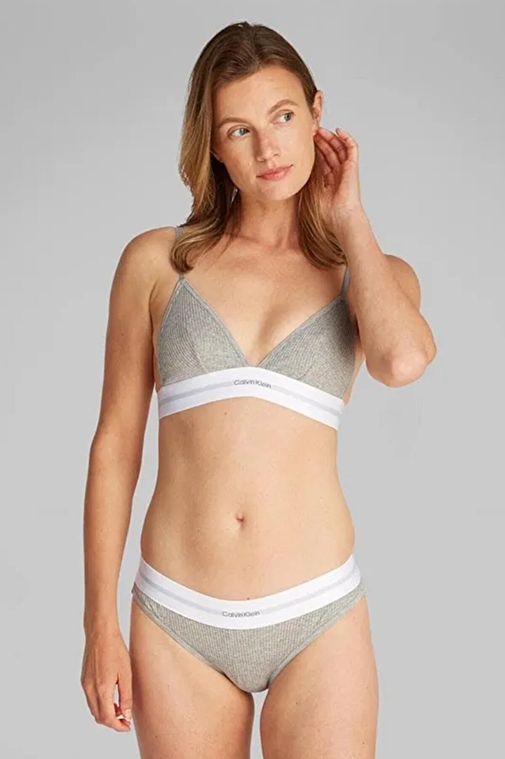 Calvin Klein Kadın Bralet LV00QF8248 P7A Gri Calvin Klein Kadın Bralet LV00QF8248 P7A Gri