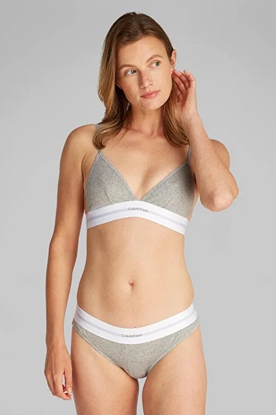 Calvin Klein Kadın Bralet LV00QF8248 P7A Gri Calvin Klein Kadın Bralet LV00QF8248 P7A Gri