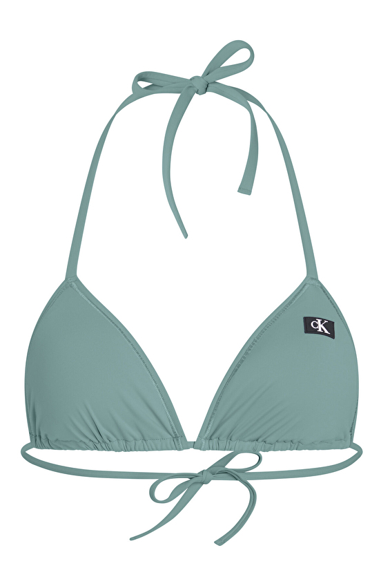 Calvin Klein Kadın Bikini Üstü KW0KW02343 L65 Yeşil
