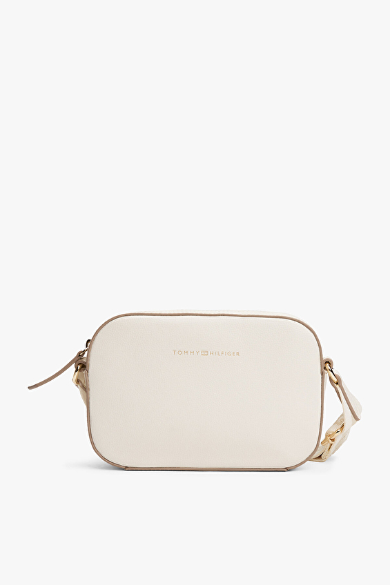 Tommy Hilfiger Kadın Çapraz Çanta AW0AW17450Z00 Kırık beyaz Tommy Hilfiger Kadın Çapraz Çanta AW0AW17450Z00 Kırık beyaz