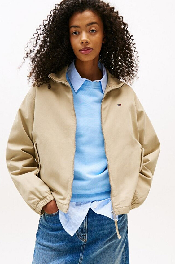 Tommy Jeans Kadın Mont DW0DW20526 Haki Tommy Jeans Kadın Mont DW0DW20526 Haki