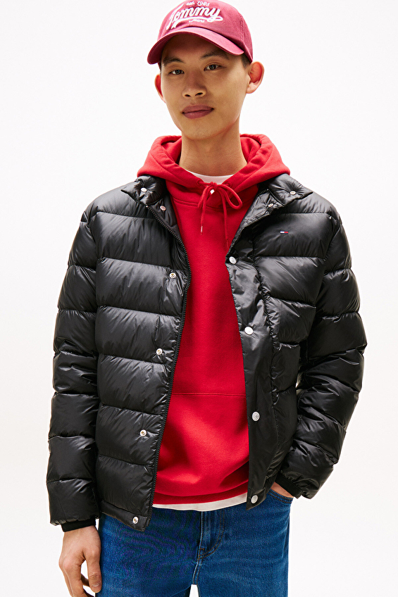 Tommy Jeans Regular Fit Erkek Ceket DM0DM21937 Siyah Tommy Jeans Regular Fit Erkek Ceket DM0DM21937 Siyah