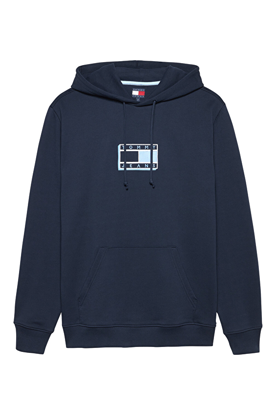 Tommy Jeans Erkek Sweatshirt DM0DM21623 Indıgo Tommy Jeans Erkek Sweatshirt DM0DM21623 Indıgo