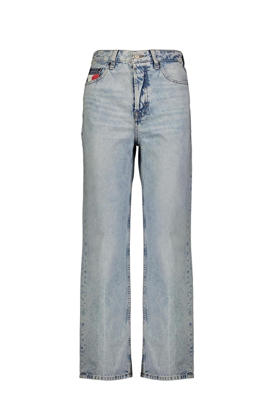 Tommy Jeans Kadın Kot Pantolon DW0DW20498 Denım Tommy Jeans Kadın Kot Pantolon DW0DW20498 Denım