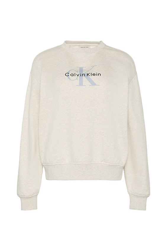 Calvin Klein Jeans Kadın Sweatshirt LV047B234G Gri Calvin Klein Jeans Kadın Sweatshirt LV047B234G Gri