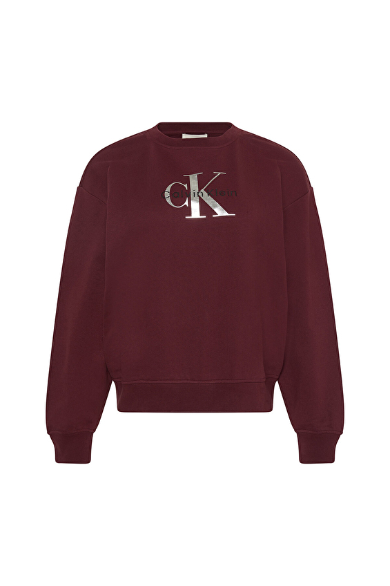 Calvin Klein Jeans Kadın Sweatshirt LV047B234G Kırmızı Calvin Klein Jeans Kadın Sweatshirt LV047B234G Kırmızı