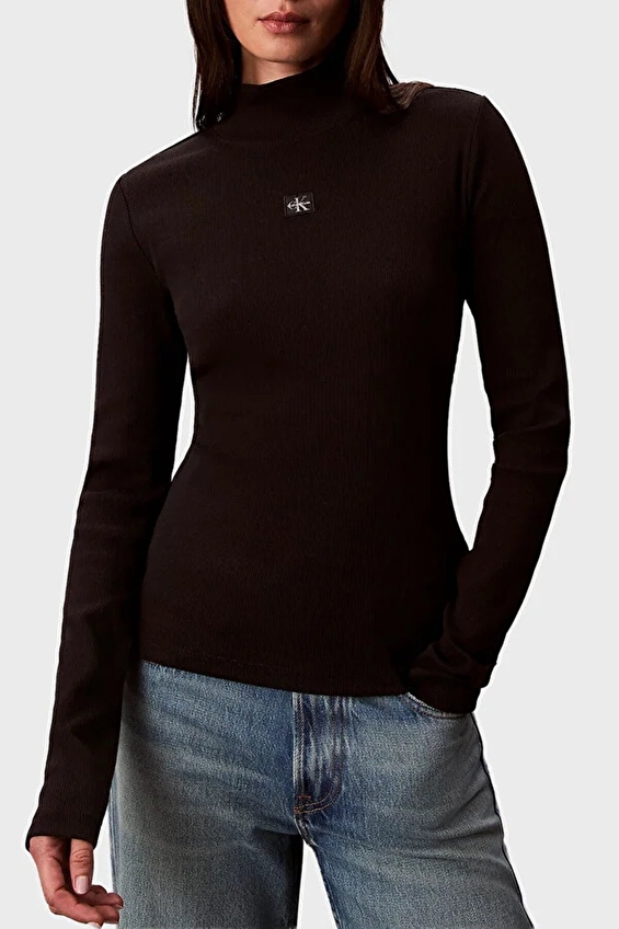 Calvin Klein Jeans Kadın Triko LV047D203G Siyah