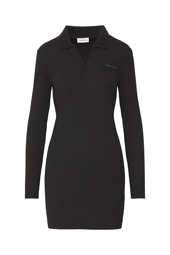Calvin Klein Jeans Kadın Elbise LV047D214G Siyah Calvin Klein Jeans Kadın Elbise LV047D214G Siyah