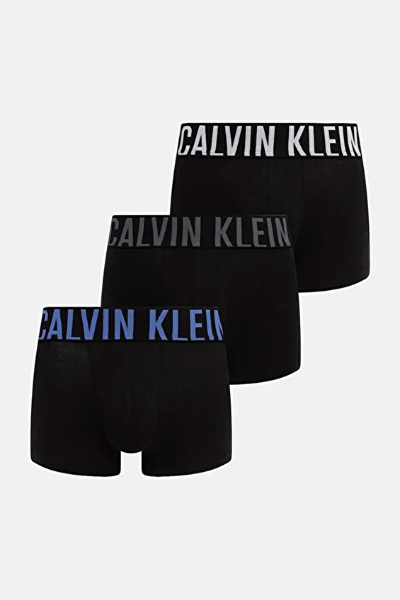 Calvin Klein Erkek 3'lü Boxer 000NB3608AZDM Siyah Calvin Klein Erkek 3'lü Boxer 000NB3608AZDM Siyah