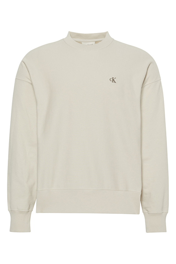 Calvin Klein Jeans Erkek Sweatshirt LV04RC277G Beyaz Calvin Klein Jeans Erkek Sweatshirt LV04RC277G Beyaz