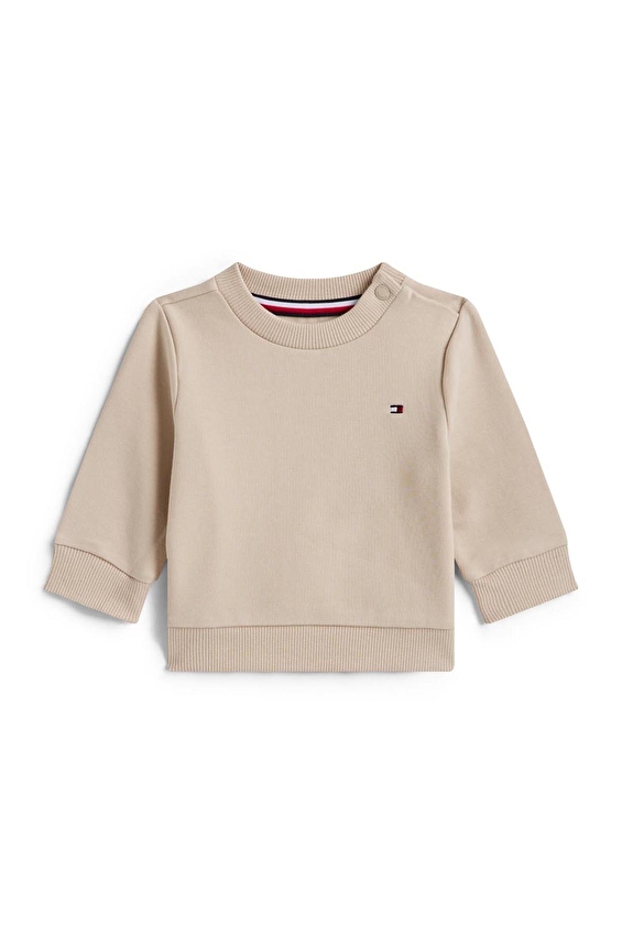 Tommy Hilfiger Bebek Sweat KN0KN02204 Bej Tommy Hilfiger Bebek Sweat KN0KN02204 Bej