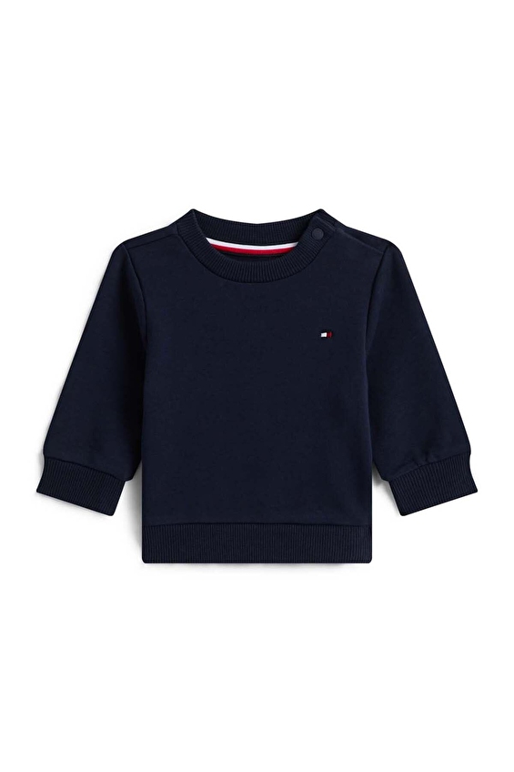 Tommy Hilfiger Bebek Sweat KN0KN02204 Mavi Tommy Hilfiger Bebek Sweat KN0KN02204 Mavi