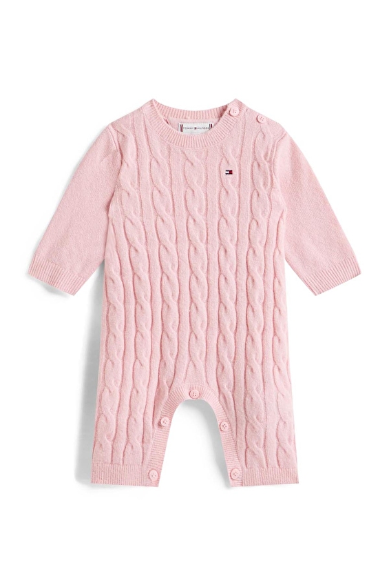 Tommy Hilfiger Bebek Teküst KN0KN02225 Pembe Tommy Hilfiger Bebek Teküst KN0KN02225 Pembe