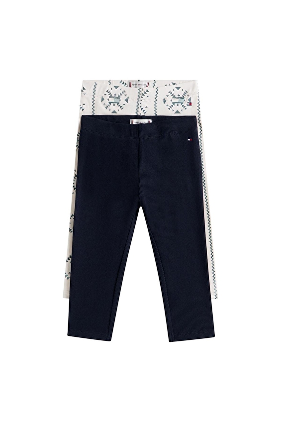 Tommy Hilfiger Bebek Set KN0KN02201 Beyaz Tommy Hilfiger Bebek Set KN0KN02201 Beyaz