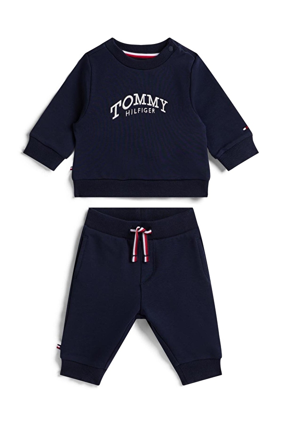 Tommy Hilfiger Bebek Set KN0KN02162 Lacivert Tommy Hilfiger Bebek Set KN0KN02162 Lacivert
