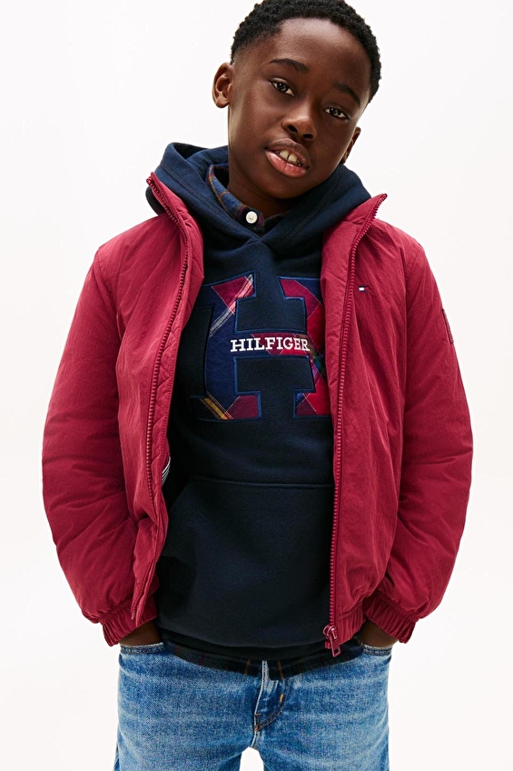 Tommy Hilfiger Erkek Çocuk Ceket KB0KB09852 Kırmızı Tommy Hilfiger Erkek Çocuk Ceket KB0KB09852 Kırmızı