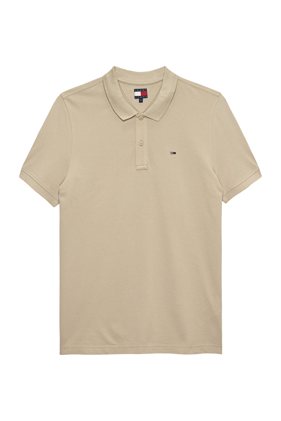 Tommy Jeans Erkek Tişört DM0DM20676 Bej Tommy Jeans Erkek Tişört DM0DM20676 Bej