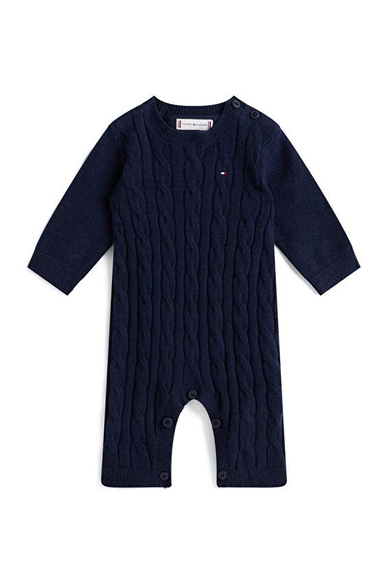 Tommy Hilfiger Bebek Teküst KN0KN02225 Lacivert Tommy Hilfiger Bebek Teküst KN0KN02225 Lacivert