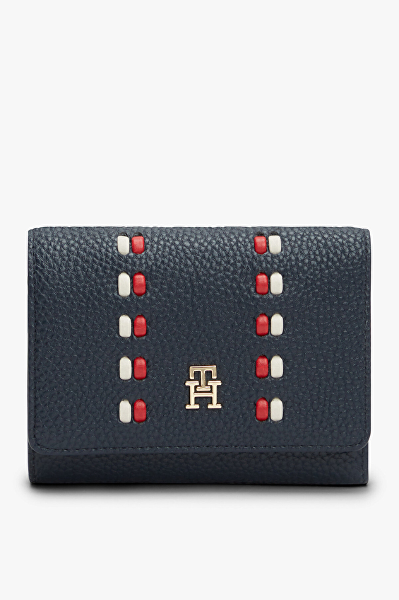 Tommy Hilfiger Kadın Cüzdan AW0AW18246DW6 Koyu mavi Tommy Hilfiger Kadın Cüzdan AW0AW18246DW6 Koyu mavi