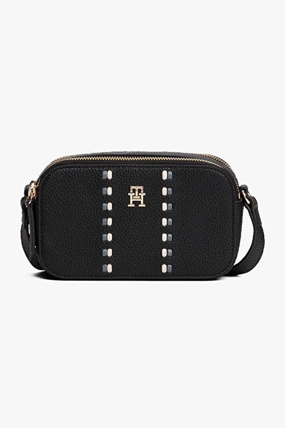 Tommy Hilfiger Kadın Çapraz Çanta AW0AW18153BDS Siyah Tommy Hilfiger Kadın Çapraz Çanta AW0AW18153BDS Siyah