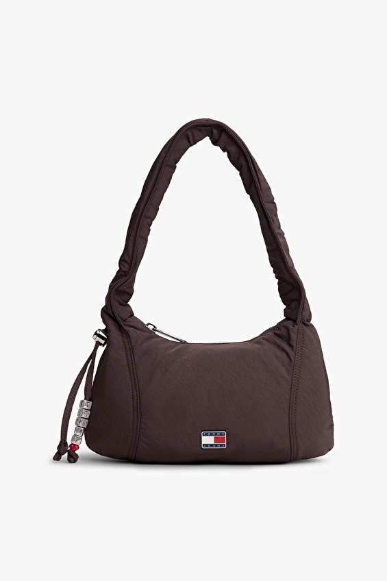 Tommy Jeans Kadın Omuz Çantası AW0AW18068GSZ Siyah Tommy Jeans Kadın Omuz Çantası AW0AW18068GSZ Siyah