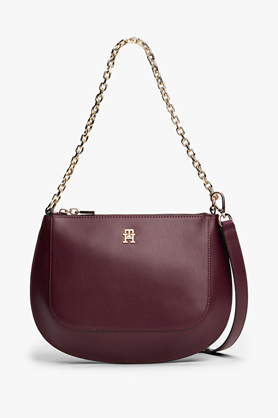 Tommy Hilfiger Kadın Çapraz Çanta AW0AW18143XI8 Bordo Tommy Hilfiger Kadın Çapraz Çanta AW0AW18143XI8 Bordo