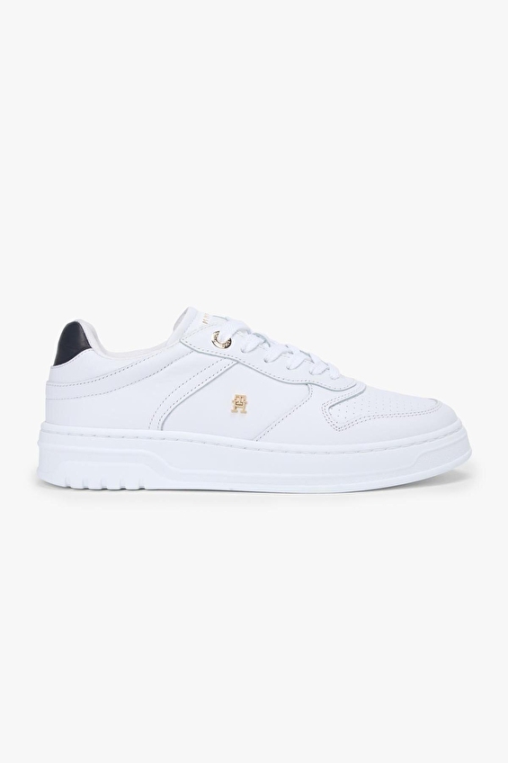 Tommy Hilfiger Kadın Sporty Cupsole Corp Ayakkabı FW0FW09025YBS Beyaz Tommy Hilfiger Kadın Sporty Cupsole Corp Ayakkabı FW0FW09025YBS Beyaz
