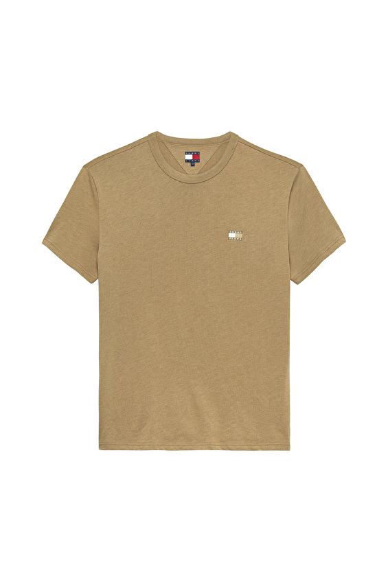 Tommy Jeans Erkek Tişört DM0DM22667 Bej Tommy Jeans Erkek Tişört DM0DM22667 Bej