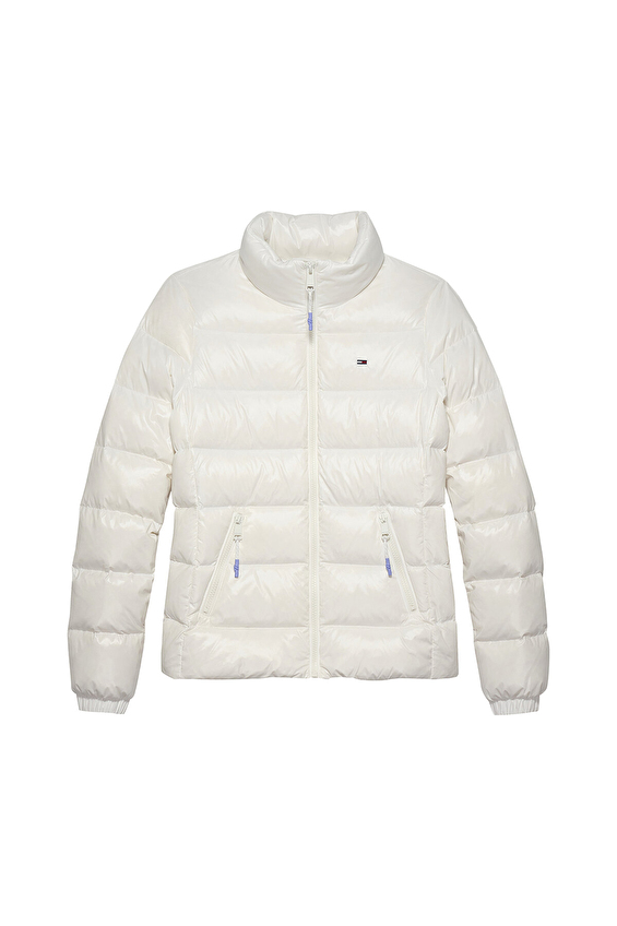 Tommy Jeans Kadın Ceket DW0DW21618 Beyaz Tommy Jeans Kadın Ceket DW0DW21618 Beyaz