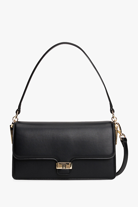 Tommy Hilfiger Kadın Çapraz Çanta AW0AW18029BDS Siyah Tommy Hilfiger Kadın Çapraz Çanta AW0AW18029BDS Siyah