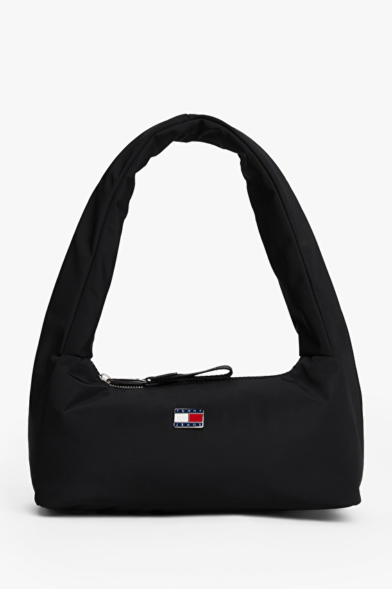 Tommy Jeans Kadın Omuz Çantası AW0AW17886BDS Siyah Tommy Jeans Kadın Omuz Çantası AW0AW17886BDS Siyah