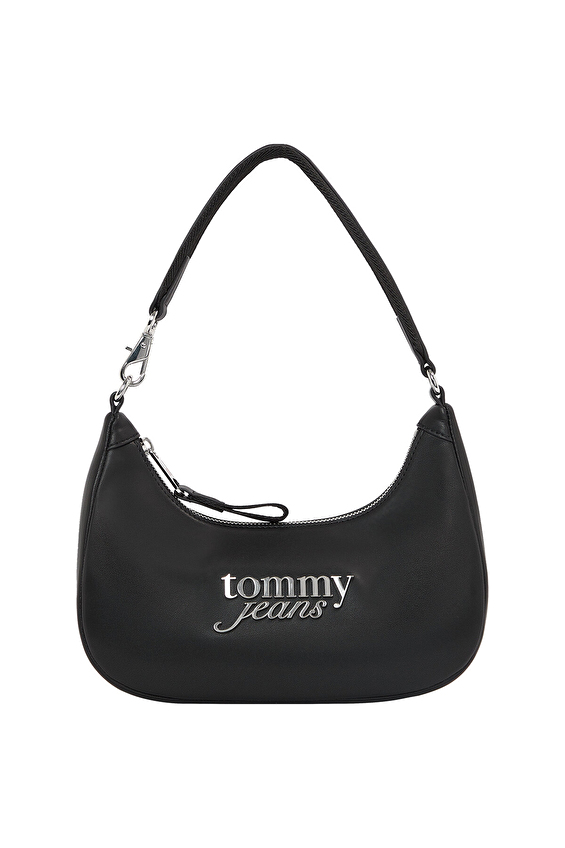 Tommy Jeans Kadın Omuz Çantası AW0AW17895BDS Siyah Tommy Jeans Kadın Omuz Çantası AW0AW17895BDS Siyah