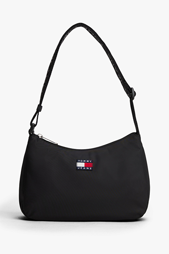 Tommy Jeans Kadın Omuz Çantası AW0AW17888BDS Siyah Tommy Jeans Kadın Omuz Çantası AW0AW17888BDS Siyah