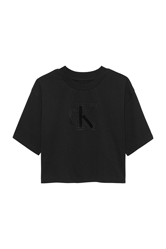 Calvin Klein Kız Çocuk Tişört IG0IG03062 Siyah