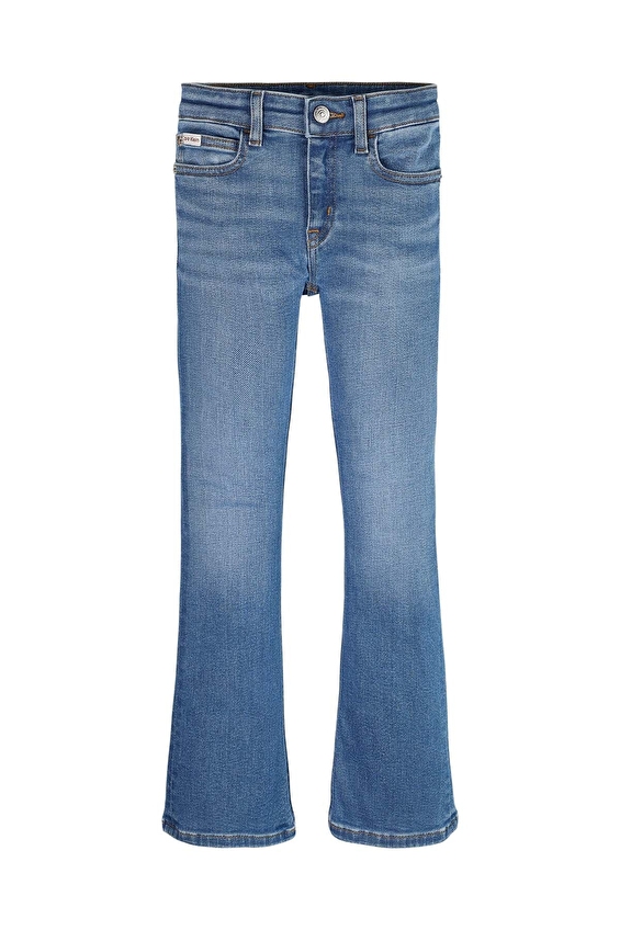 Calvin Klein Kız Çocuk Kot Pantolon IG0IG03087 Mavi Calvin Klein Kız Çocuk Kot Pantolon IG0IG03087 Mavi
