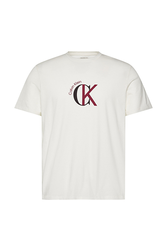 Calvin Klein Jeans Erkek Tişört LV14RE829G Beyaz Calvin Klein Jeans Erkek Tişört LV14RE829G Beyaz