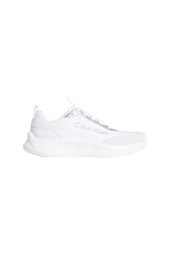 Calvin Klein Kadın Light EVA Runner Nyl Sue Ayakkabı HW0HW0314905Y Beyaz Calvin Klein Kadın Light EVA Runner Nyl Sue Ayakkabı HW0HW0314905Y Beyaz