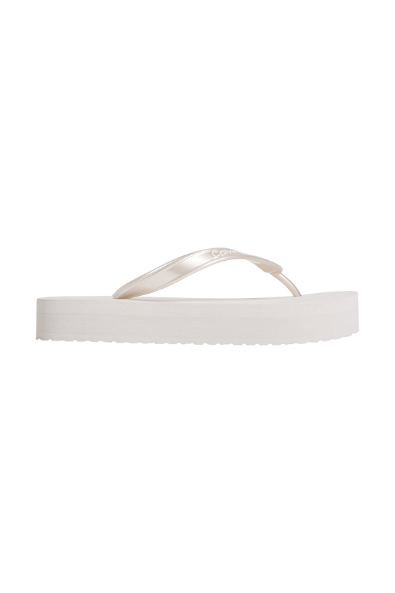 Calvin Klein Kadın Flatform Flip Flop Met TPU Terlik HW0HW03120PE6 Gri Calvin Klein Kadın Flatform Flip Flop Met TPU Terlik HW0HW03120PE6 Gri