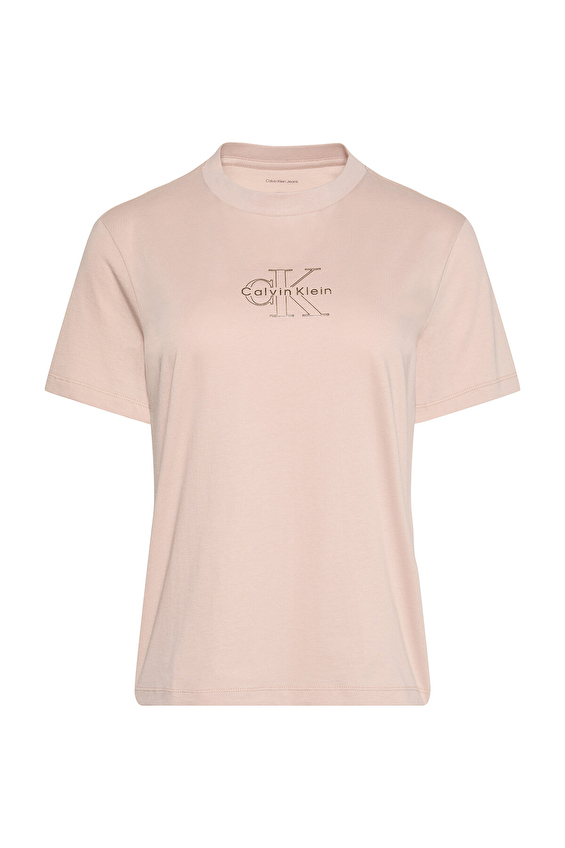 Calvin Klein Jeans Kadın Tişört LV047D873G Turuncu Calvin Klein Jeans Kadın Tişört LV047D873G Turuncu