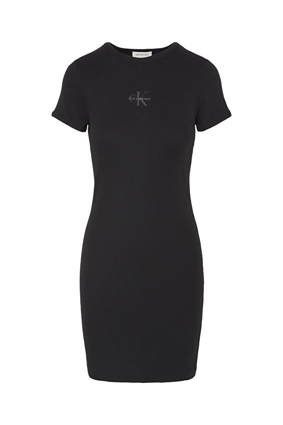 Calvin Klein Jeans Kadın Elbise LV047F241G Siyah Calvin Klein Jeans Kadın Elbise LV047F241G Siyah