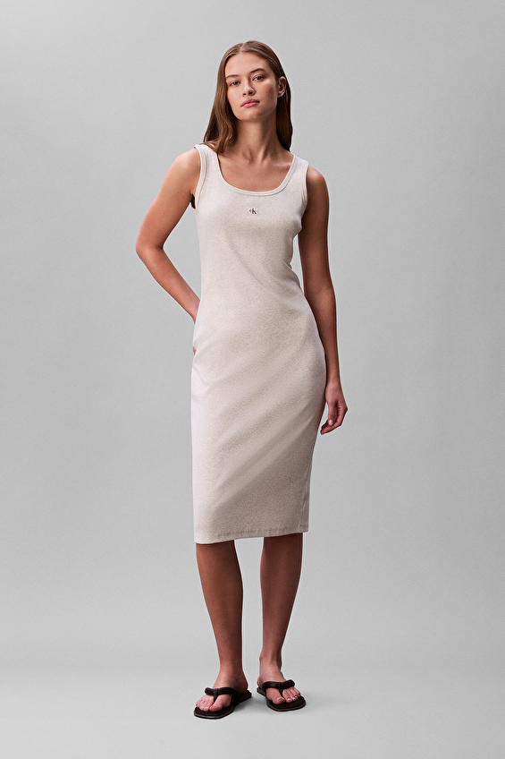 Calvin Klein Jeans Kadın Elbise LV047F257G Gri Calvin Klein Jeans Kadın Elbise LV047F257G Gri