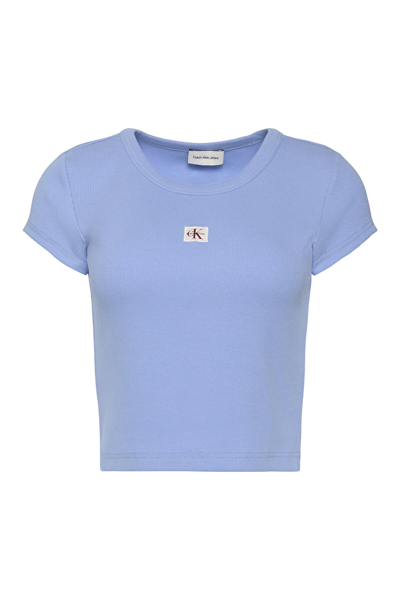 Calvin Klein Jeans Kadın Tişört LV047C200G Mavi