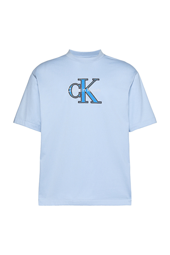 Calvin Klein Jeans Erkek Tişört LV04RF819G Mavi Calvin Klein Jeans Erkek Tişört LV04RF819G Mavi