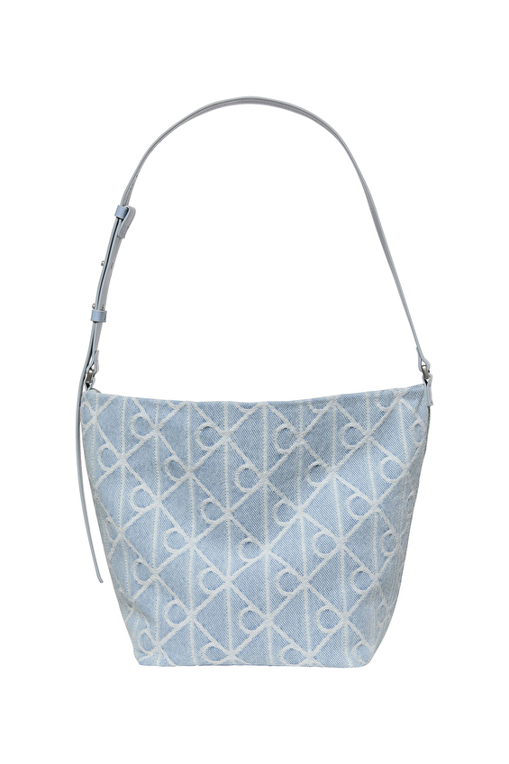 Calvin Klein Kadın El Çantası LV04F3432GYBZ Kot Calvin Klein Kadın El Çantası LV04F3432GYBZ Kot